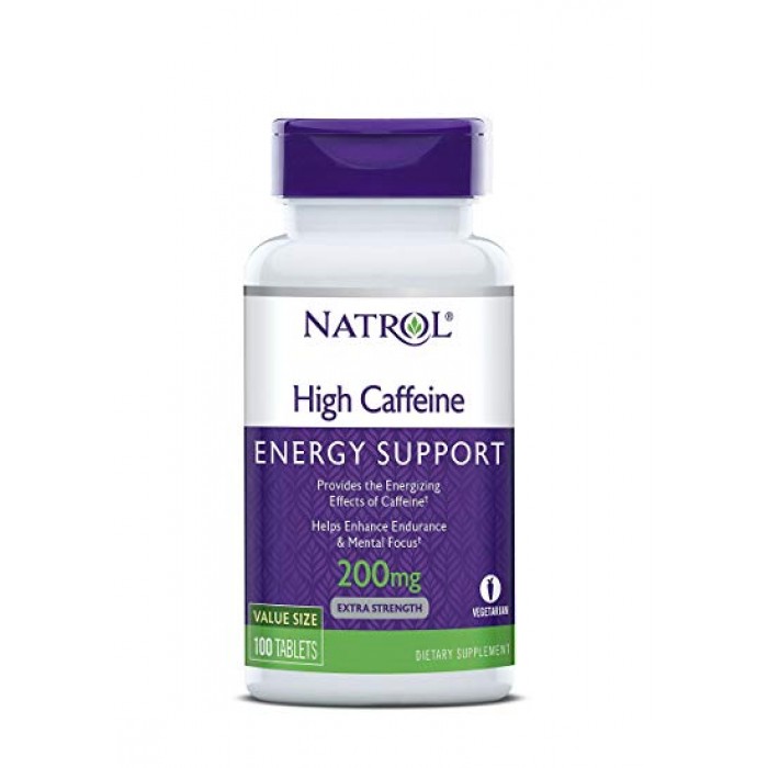 Natrol - High Caffeine 200mg. / 100 tab